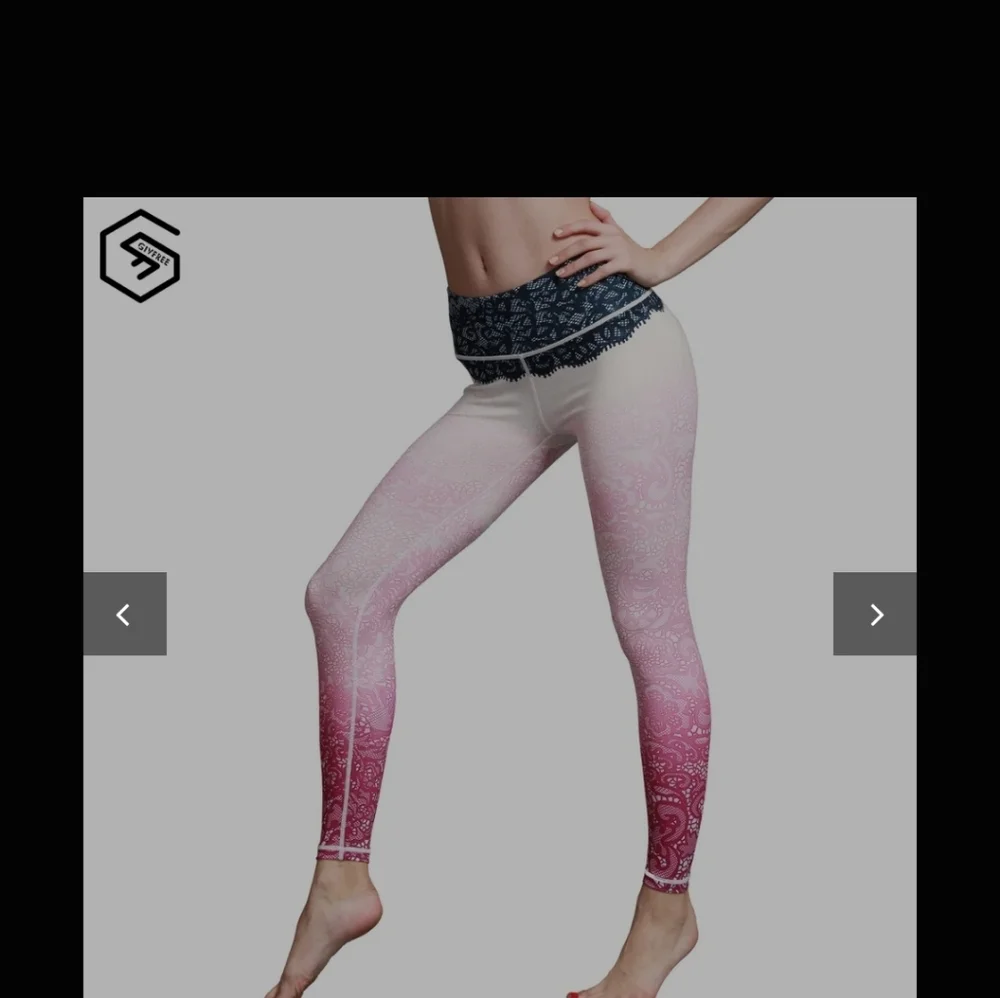 Shantou Chaonan   Yoga Leggings Ladies Super Soft Printi G Running...